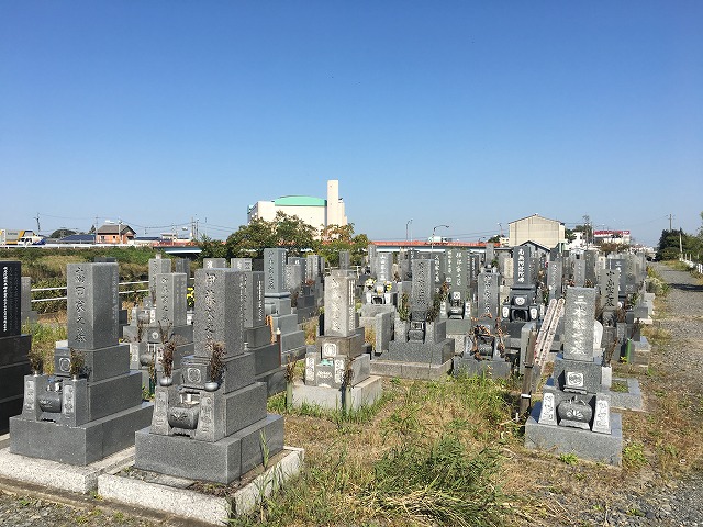 霊園全体風景